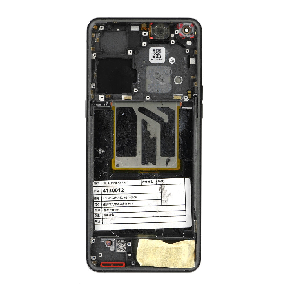 Display für Oppo Find X5 Pro (CPH2305) LCD + Rahmen Schwarz