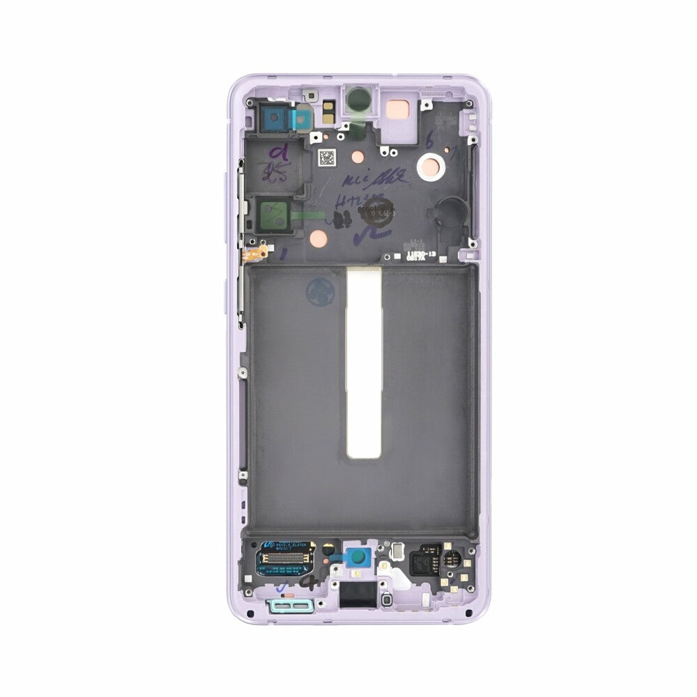 Samsung Display + Rahmen G990 Galaxy S21 FE 5G violett GH82-26414D