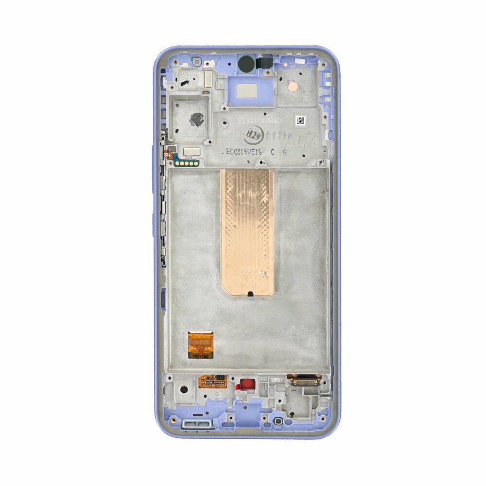 Original Display für Samsung Galaxy A54 A546 LCD + Rahmen Lila GH82-31231D