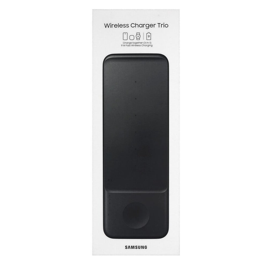 Samsung 9W drahtloses Ladegerät Trio (mit TA) schwarz EP-P6300TBE
