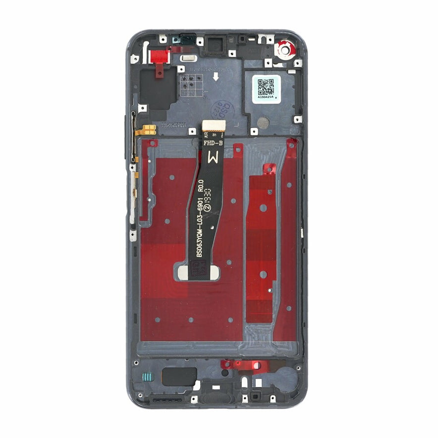 Display für Honor 20 Nova 5T LCD + Rahmen schwarz Touch Bildschirm