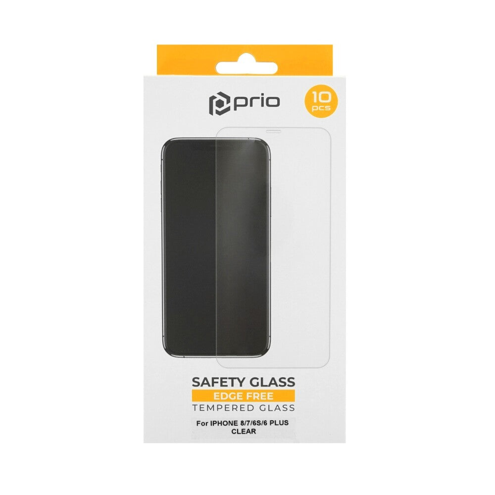 prio 10x Displayschutzglas für iPhone 8/7/6S/6 Plus transparent