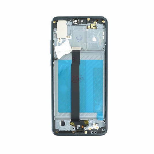 Displayeinheit + Rahmen für Huawei P20 twilight, ohne Logo