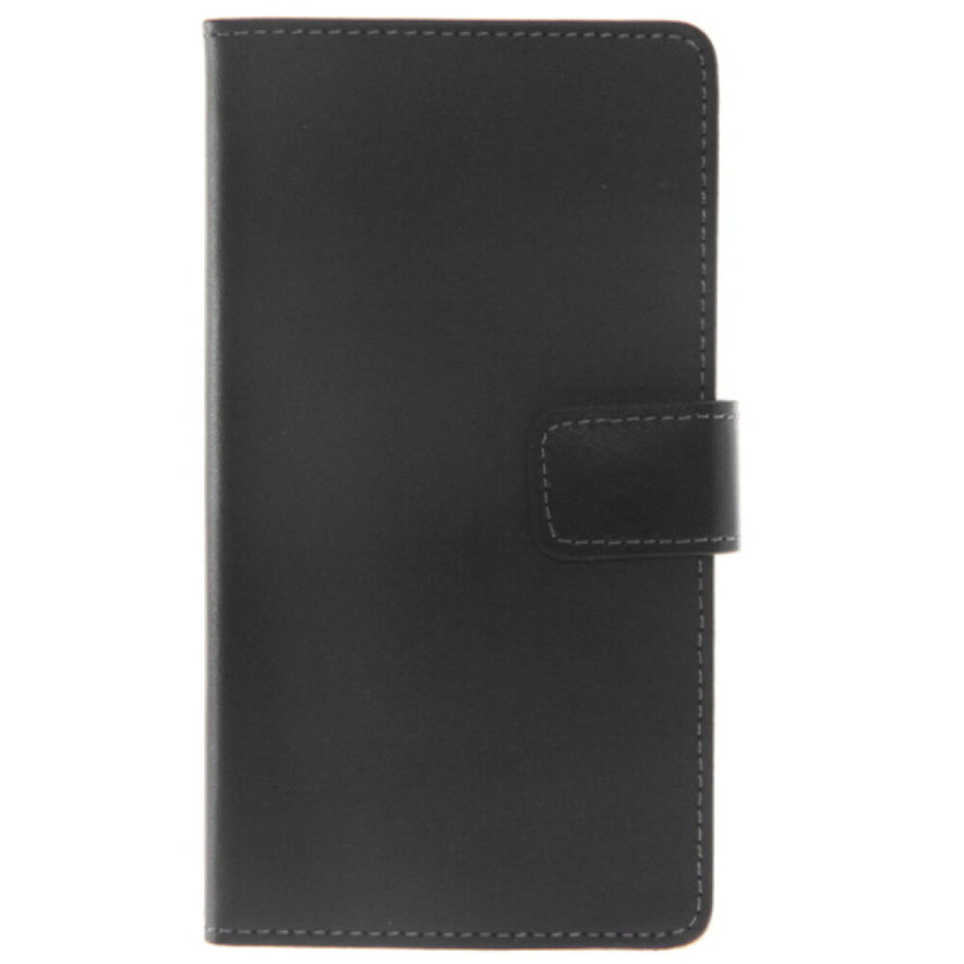 Slim Leder Book Case Handyhülle für Sony Xperia Z1 schwarz