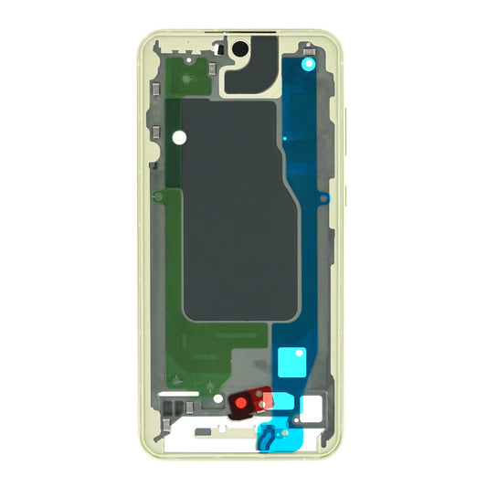 Original Mittelrahmen für Samsung Galaxy A55 SM-A556 gelb GH82-34309D