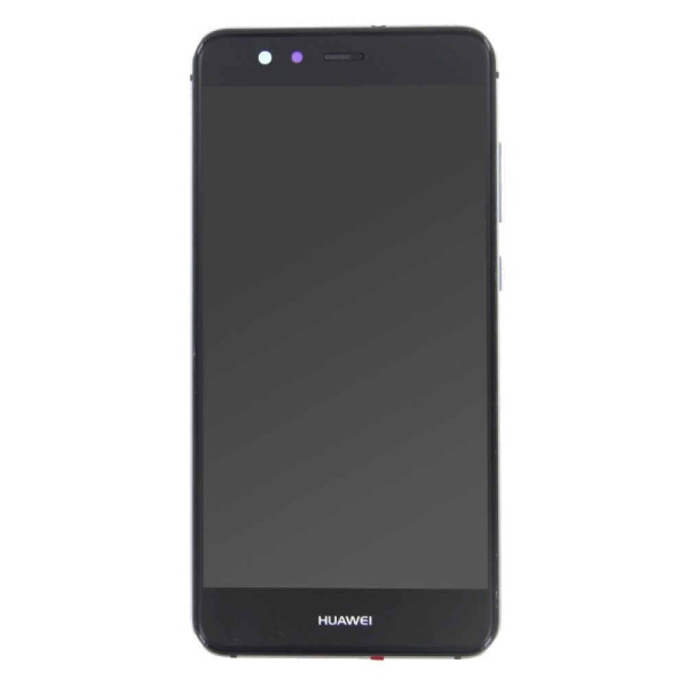 Displayeinheit + Rahmen für Huawei P10 Lite schwarz