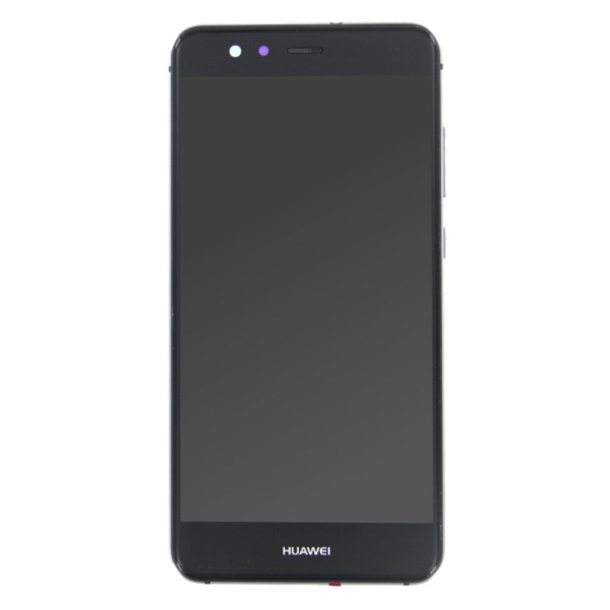 Displayeinheit + Rahmen für Huawei P10 Lite schwarz