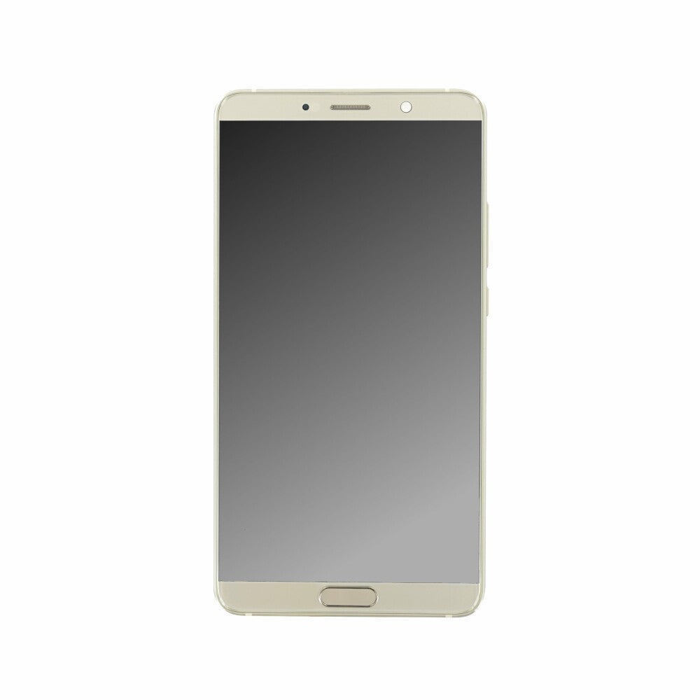 OEM Display Unit + Frame for Huawei Mate 10 gold, without logo