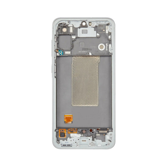 Samsung Display + Rahmen (montiert) SM-A566 Galaxy A56 5G grün GH82-36829C