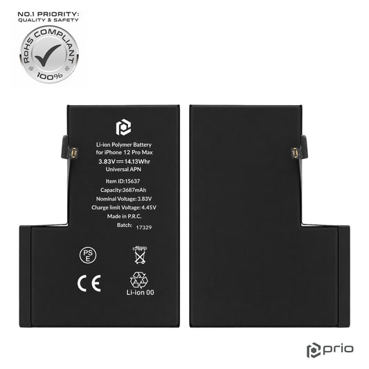 prio Akku für iPhone 12 Pro Max (Universal APN)