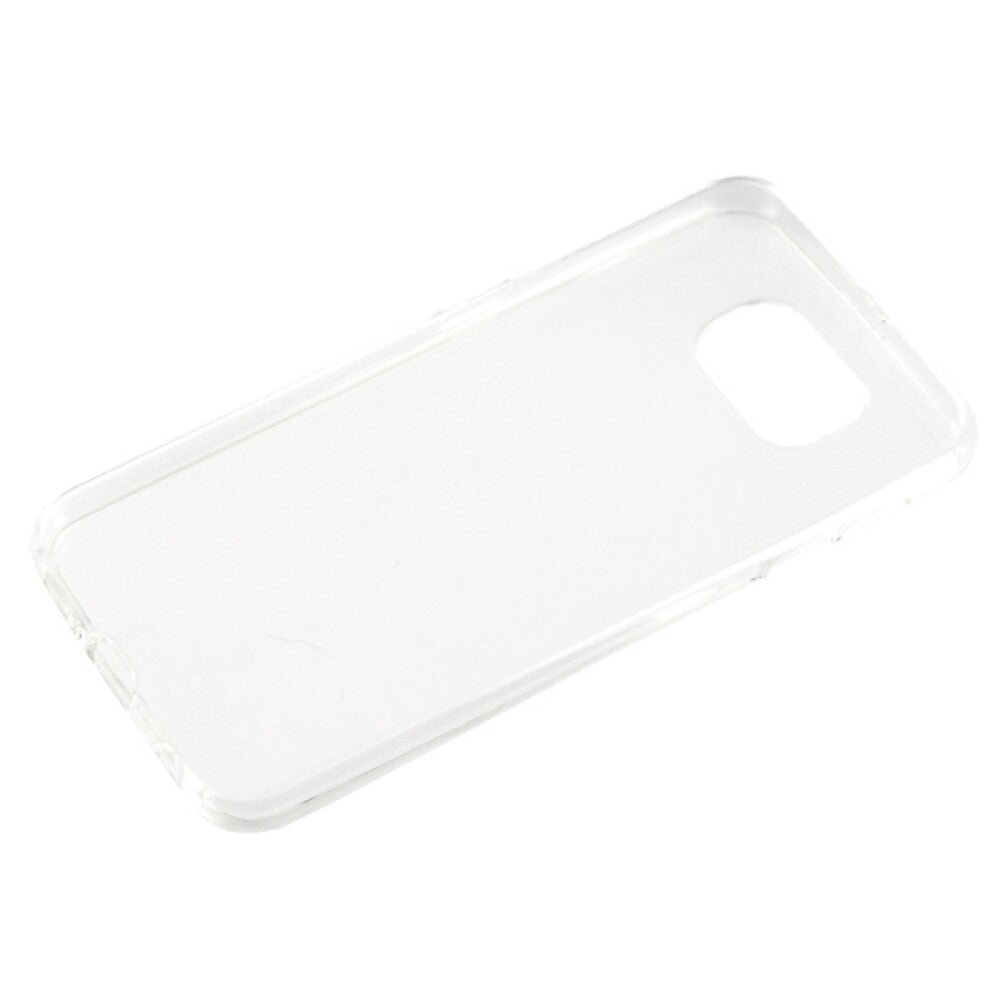 TPU Handyhülle für Samsung Galaxy S6 silber Glitter Schutz