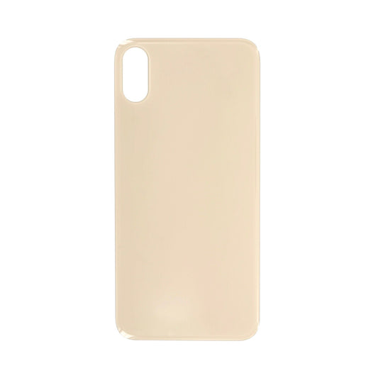 Repl. iPhone X battery cover gold, without logo