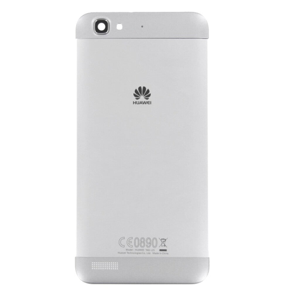 für Huawei P8 Lite Smart Akkufachdeckel GR3 Weiß Rückseite