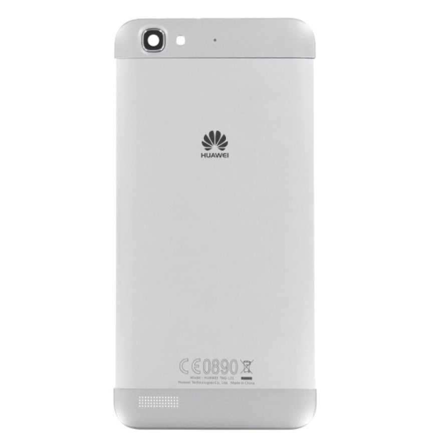 für Huawei P8 Lite Smart Akkufachdeckel GR3 Weiß Rückseite