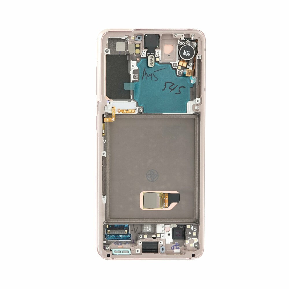 Original Display für Samsung Galaxy S21 5G G991B LCD +Rahmen violett GH82-24544B