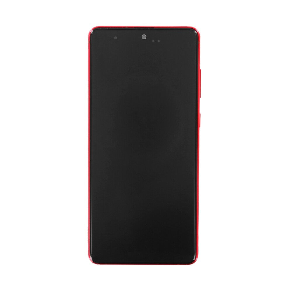 Original Display für Samsung Galaxy Note 10 Lite N770F LCD aura rot GH82-22055C