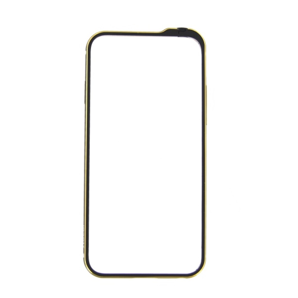 Original Metall Bumper Handyhülle für iPhone 6 6S Schwarz HI-T026