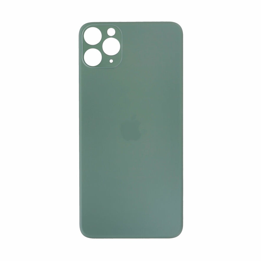 Repl. iPhone 11 Pro Max Battery Cover Midnight Green, without Logo