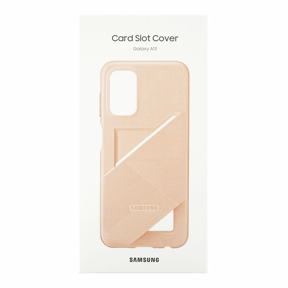 Original Handyhülle für Samsung Galaxy A13 Pfirsich EF-OA135TPEGWW