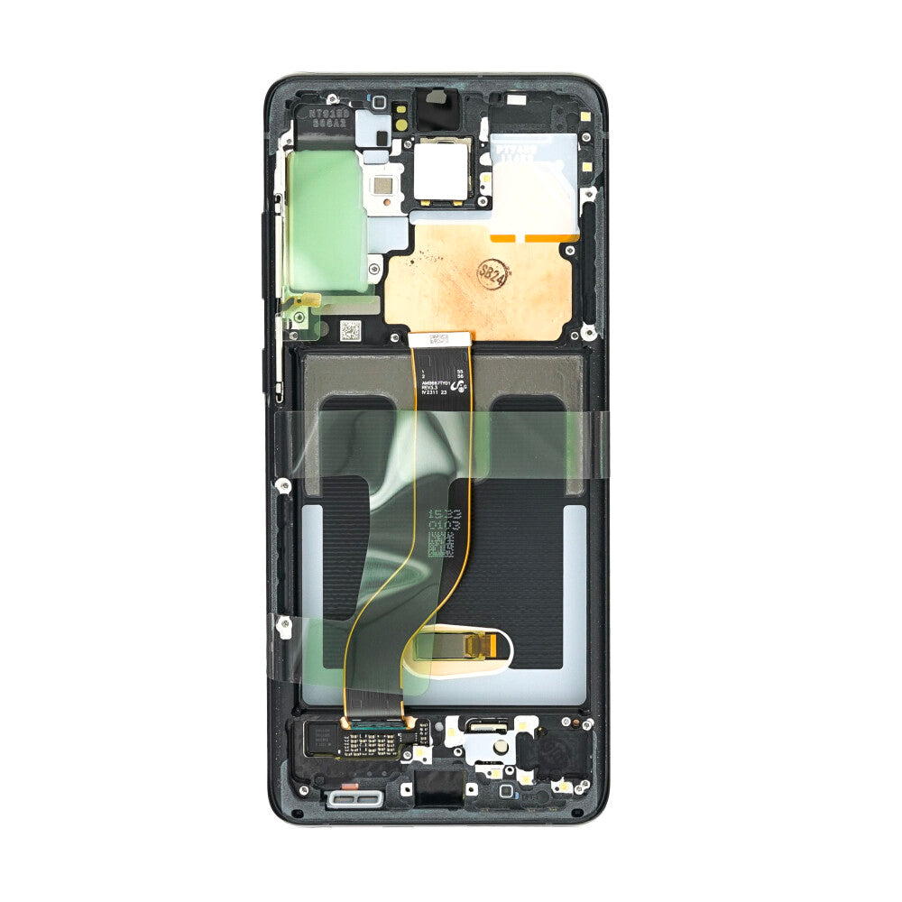 Original Display für Samsung Galaxy S20+ 5G Schwarz LCD + Rahmen GH82-31441A