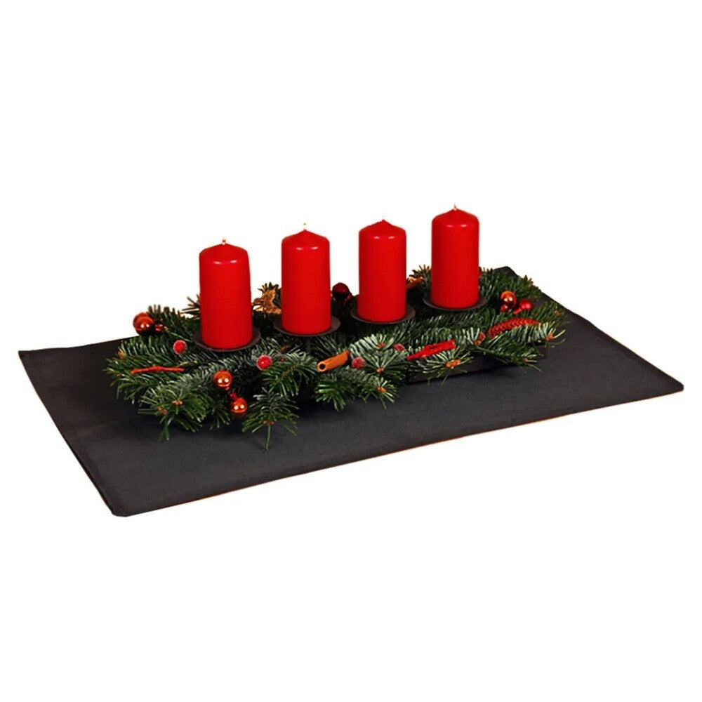 Firemat Black feuerfeste Unterlage, Größe:33x33cm