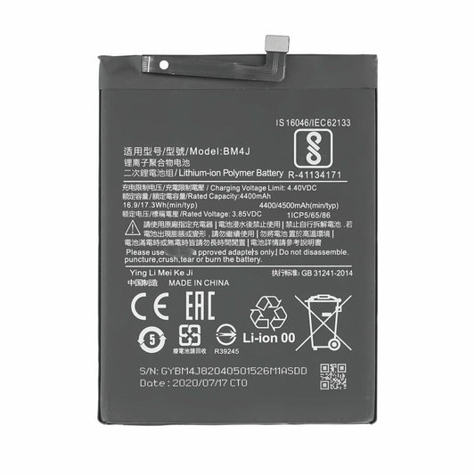 BM4J Akku für Xiaomi Redmi Note 8 Pro 4500mAh Batterie Ersatzakku