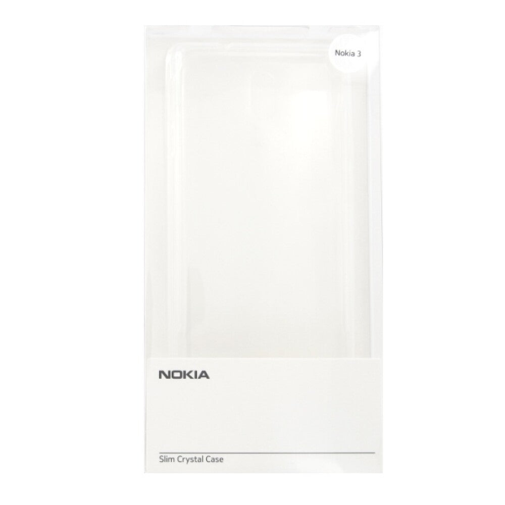 Original Slim Handyhülle für Nokia 3 Transparent Schutzhülle 1A21M0D00VA