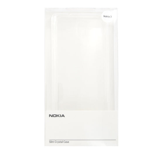 Original Slim Handyhülle für Nokia 3 Transparent Schutzhülle 1A21M0D00VA