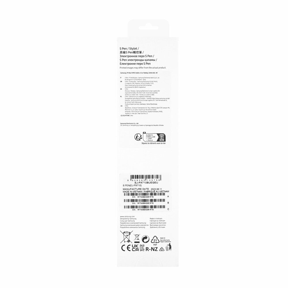 Original Samsung S Pen für Galaxy Tab S9 Beige EJ-PX710BUEGEU
