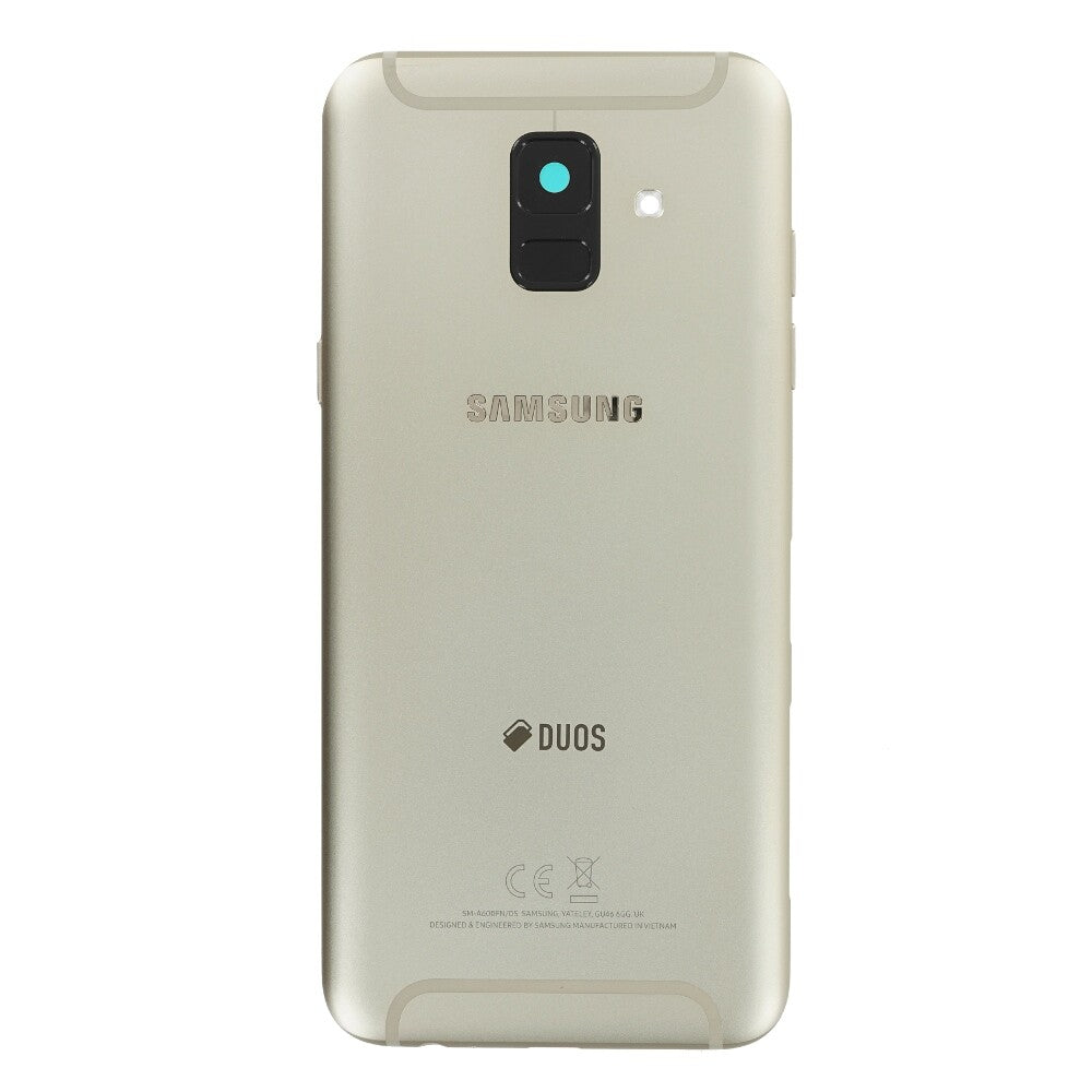 Original für Samsung Galaxy A6 2018 A600F Duos Akkufachdeckel Gold GH82-16421D