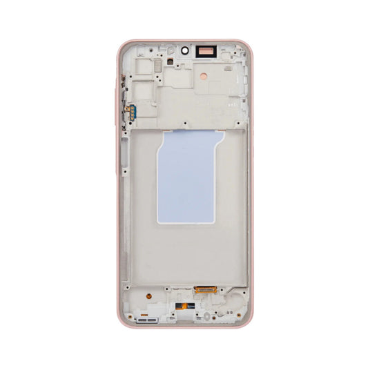 Samsung Display + Rahmen (montiert) SM-A566 Galaxy A56 5G rosa GH82-36829D