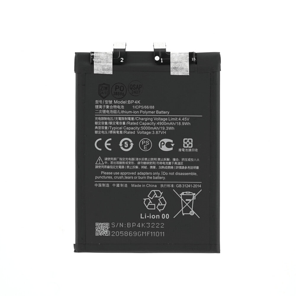 BP4K Akku für Redmi Note 12 Pro 5G Poco X5 X5 Pro wie Original Ersatzakku