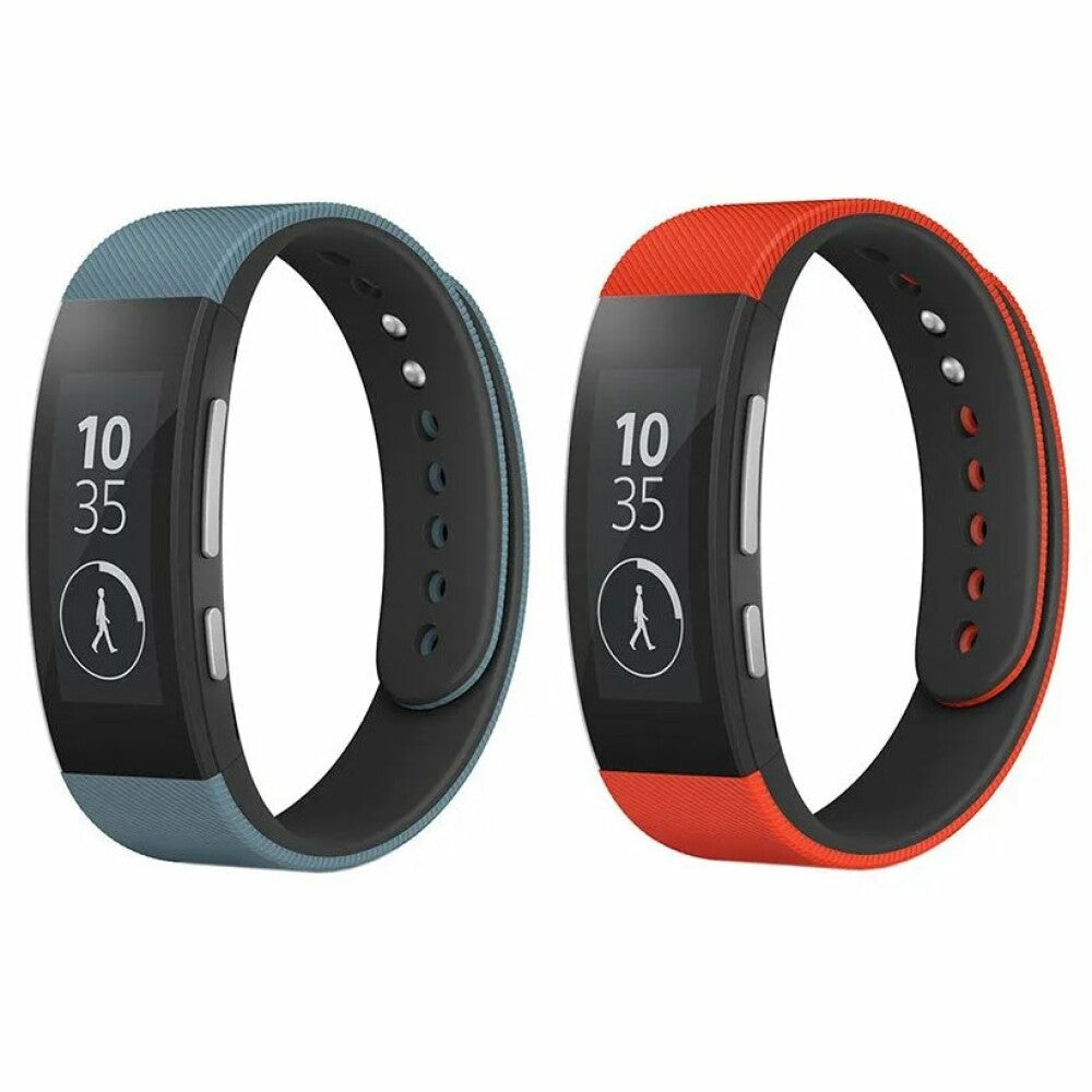 Original Sony SmartBand Armband SWR310 groß rot blau 1286-9984