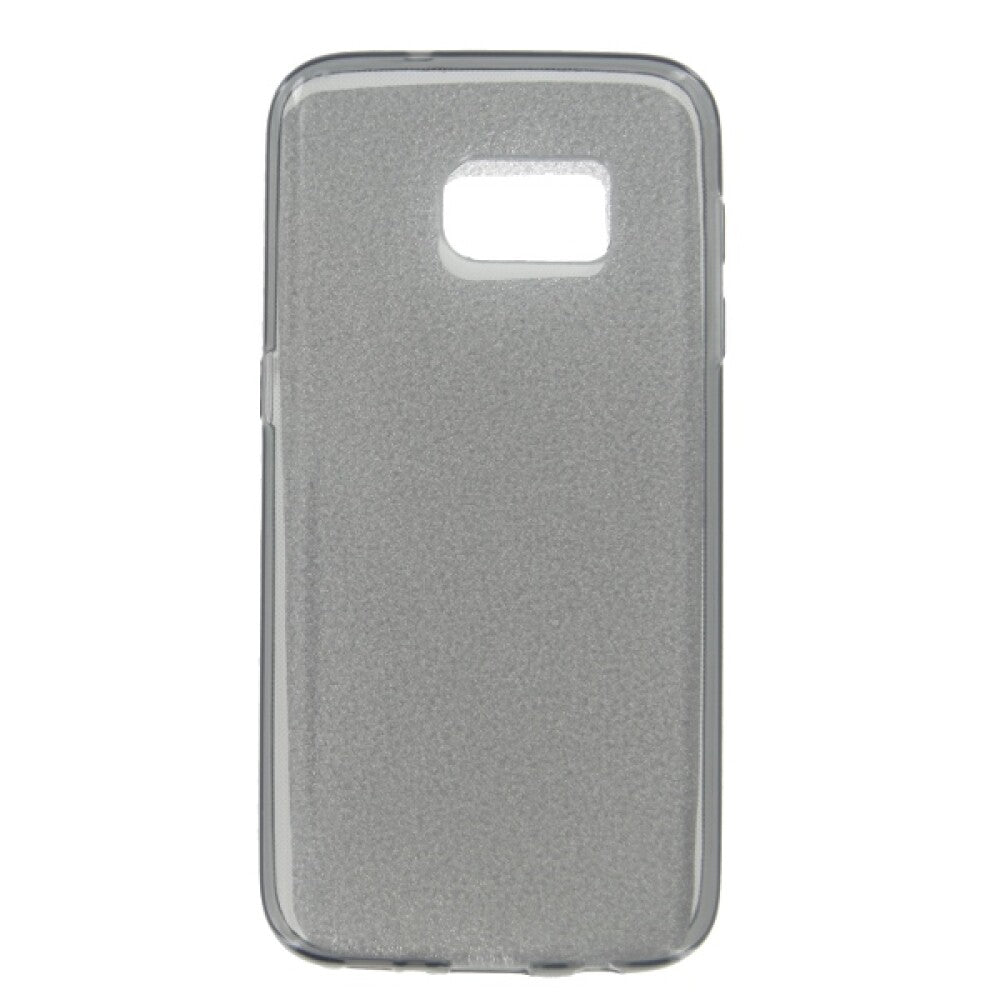 TPU Handyhülle für Samsung Galaxy S7 Schwarz Glitzernde Hülle Schutz Case