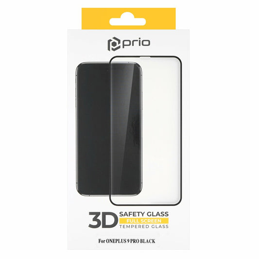 prio 3D screen protector glass for OnePlus 9 Pro black