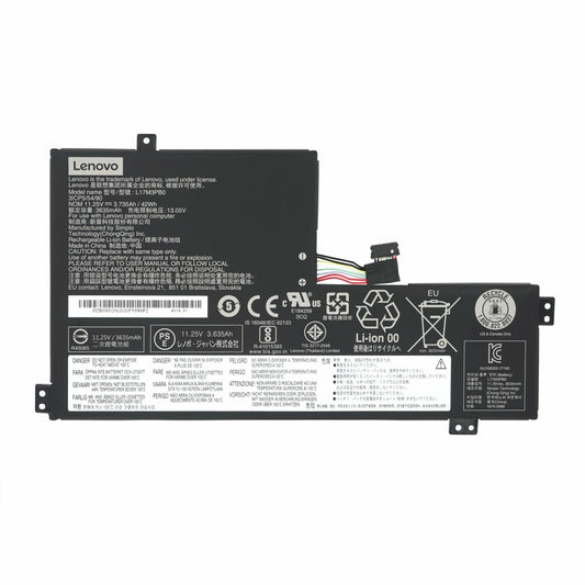 Original Lenovo Chromebook Akku L17M3PB0 42Wh 3 Zellen Batterie 5B10Q13163