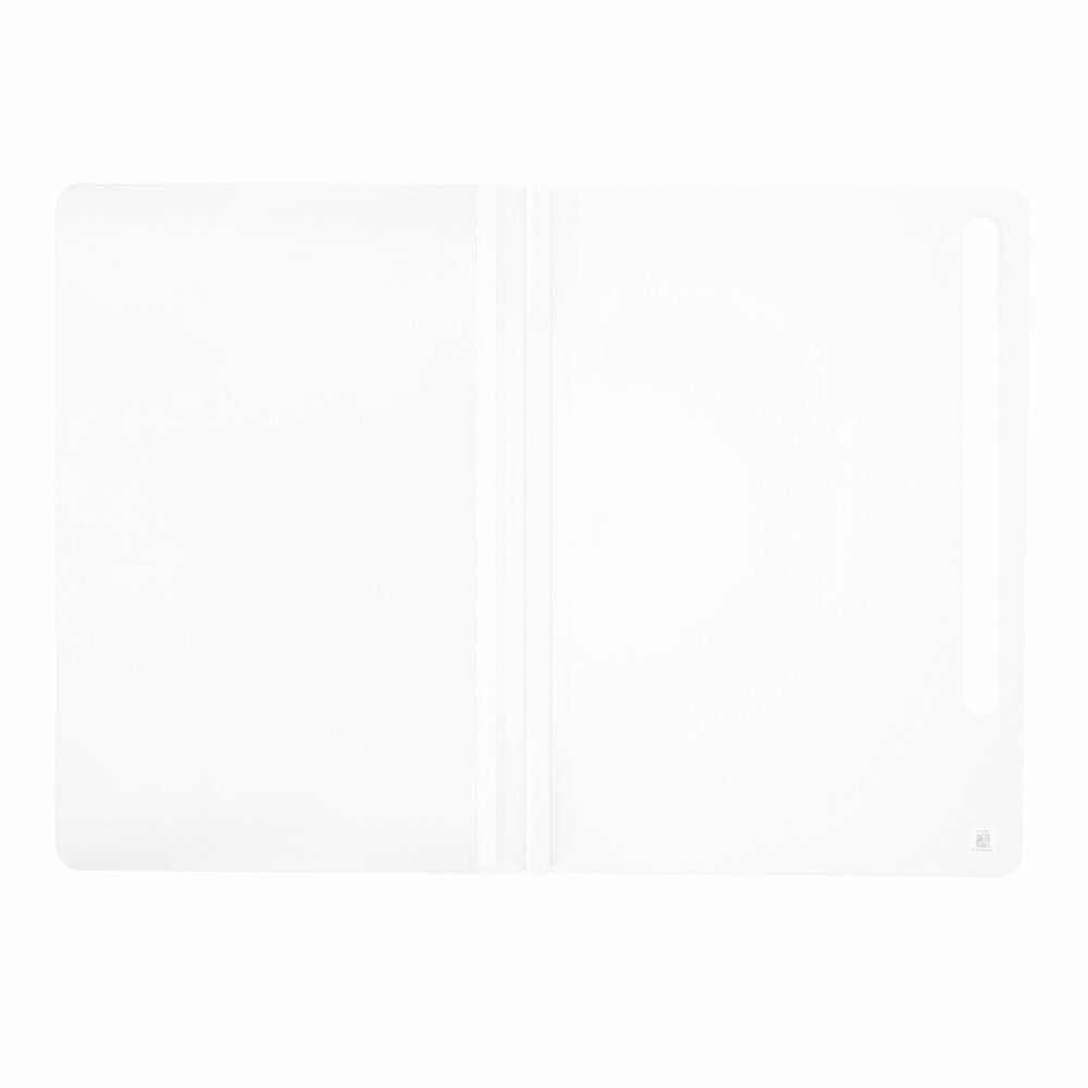 Original Clear View Cover Handyhülle für Samsung Tab S8 Note Weiß EF-ZX700PWEGEU