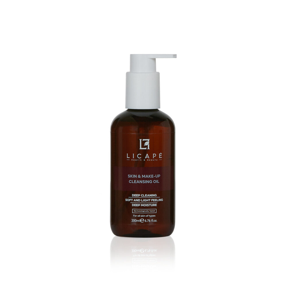 Reinigungsöl 200 ml - Zweiphasen-Reiniger für Haut & Make-up mit Anti-Akne