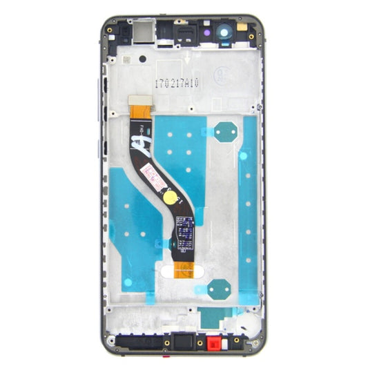 Displayeinheit + Rahmen für Huawei P10 Lite schwarz