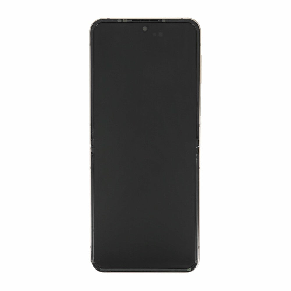 Original Display für Samsung Galaxy Z Flip4 5G Gold LCD + Rahmen GH82-29440C