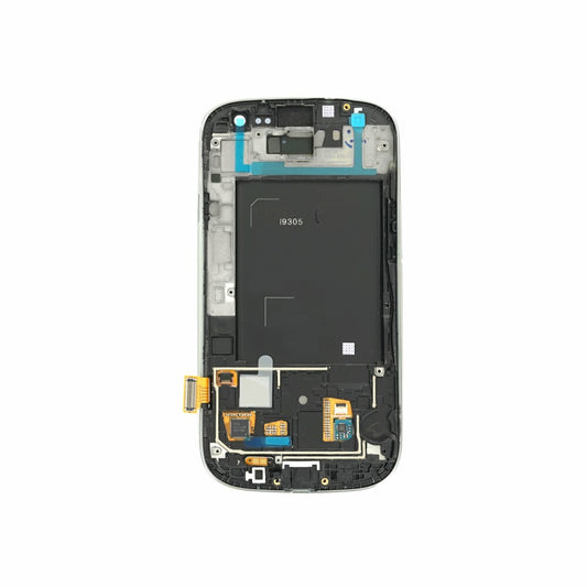 Original Display für Samsung GT-I9305 LCD + Rahmen weiß GH97-14106C