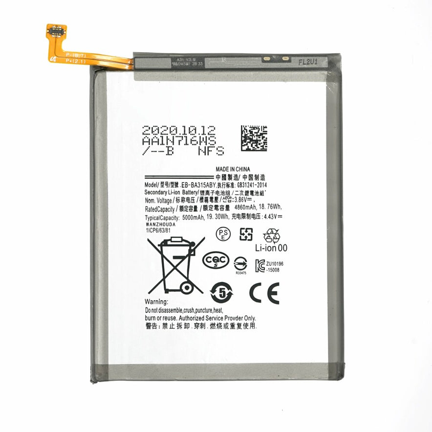 Original Samsung Akku für Galaxy A22 A31 A32 3500mAh EB-BA315ABY Ersatzakku