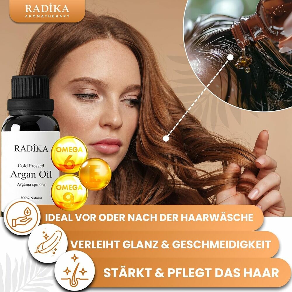 Arganöl, Kaltgepresst, 100% Rein, BIO, natürlich, 30 ml