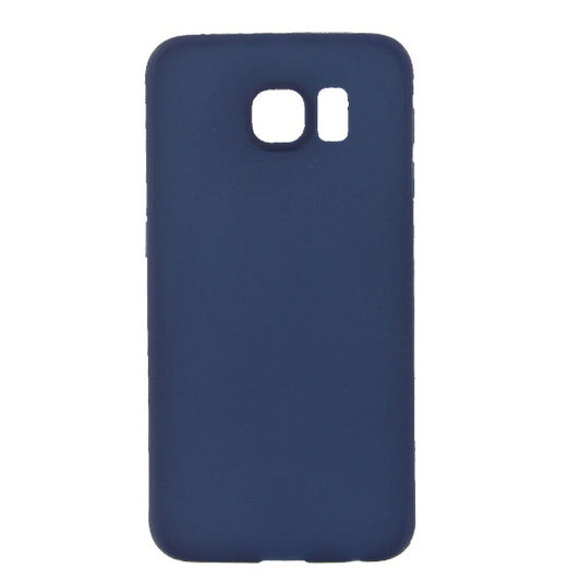 Silikonhülle für Samsung S6 Blau Handy Tasche Schutz