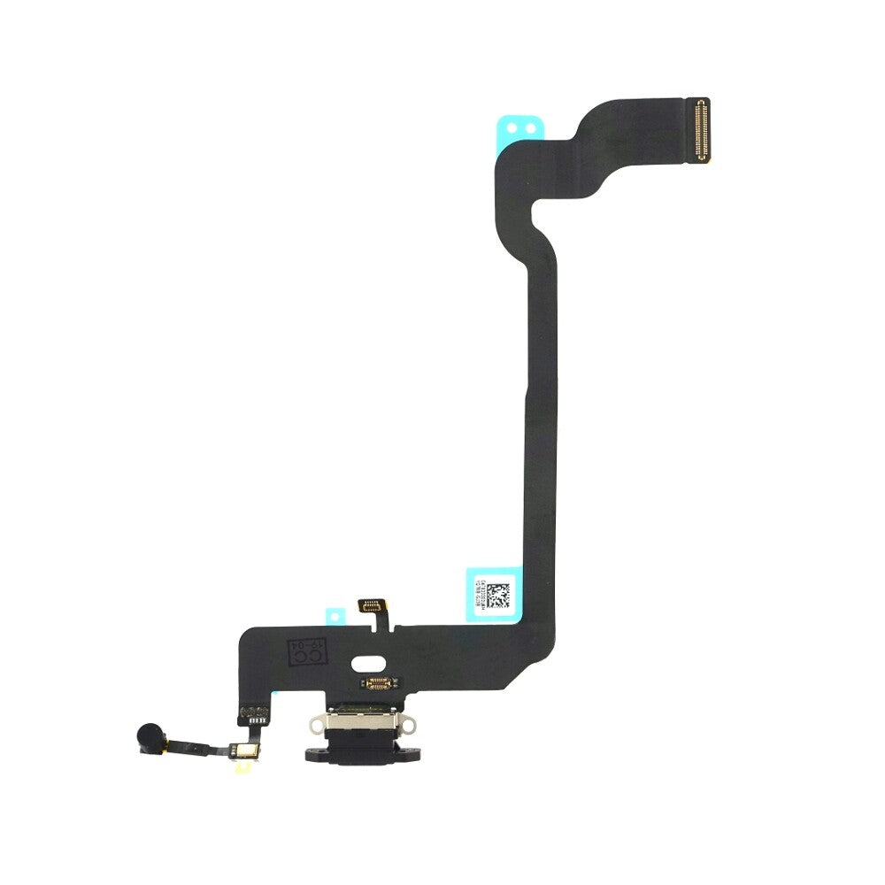 Ladebuchse für iPhone XS Schwarz Dock Connector Flex Ersatz