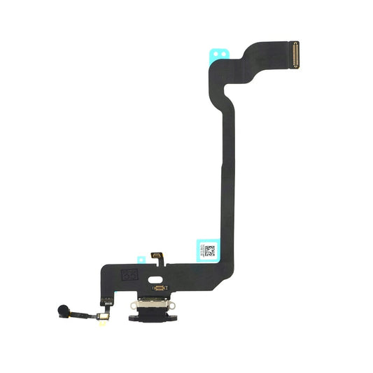 Ladebuchse für iPhone XS Schwarz Dock Connector Flex Ersatz