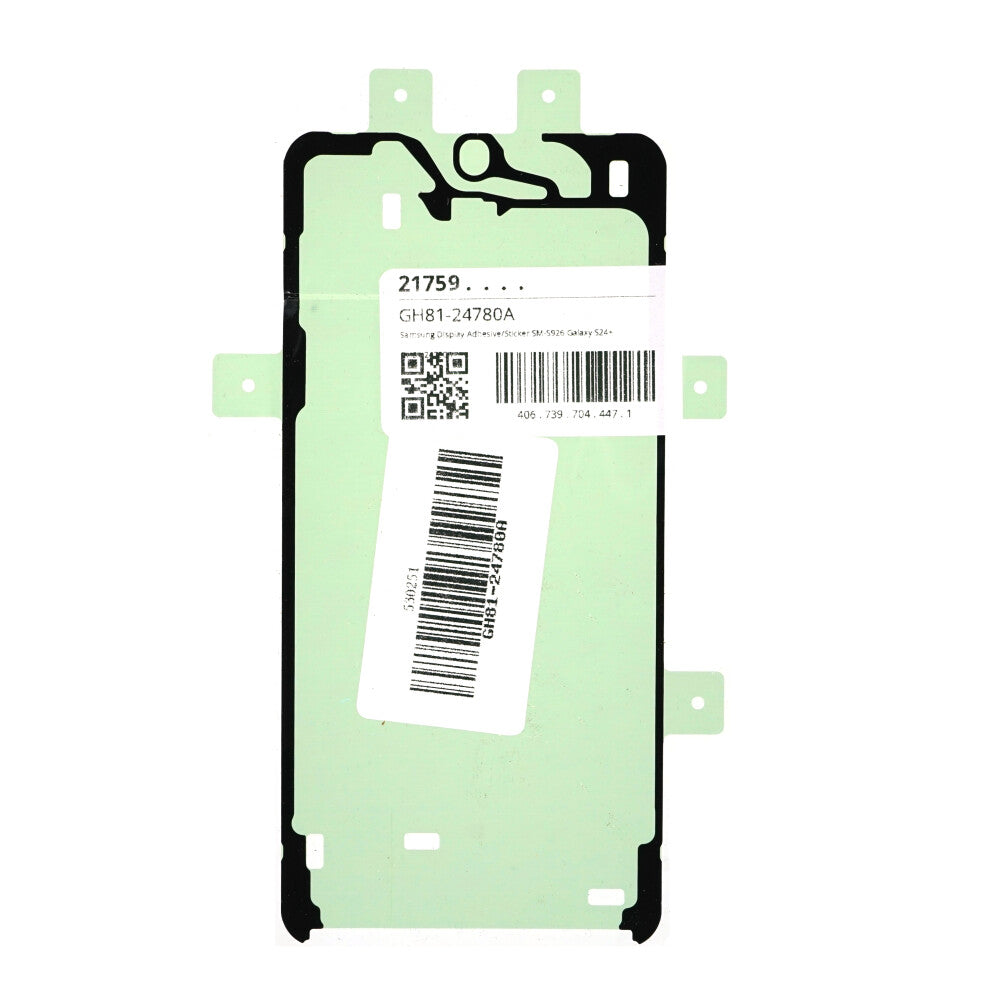 Samsung Display Kleber/Aufkleber SM-S926 Galaxy S24+ GH81-24780A