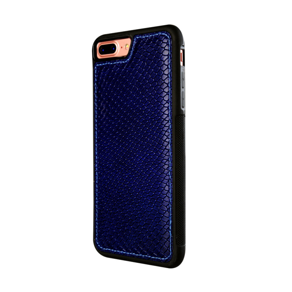 Echtleder Schutzhülle für Samsung Galaxy S8 Plus vale blau