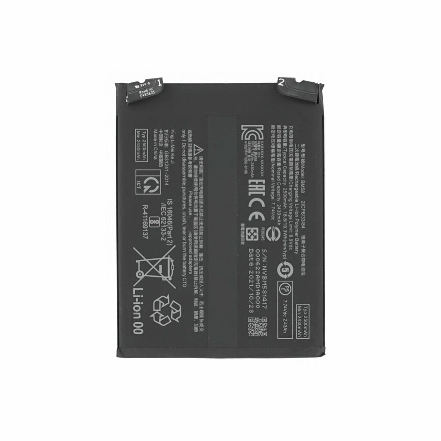 BM58 Akku für Xiaomi 11T Pro Redmi Note 11T Pro 4000mAh Ersatzakku