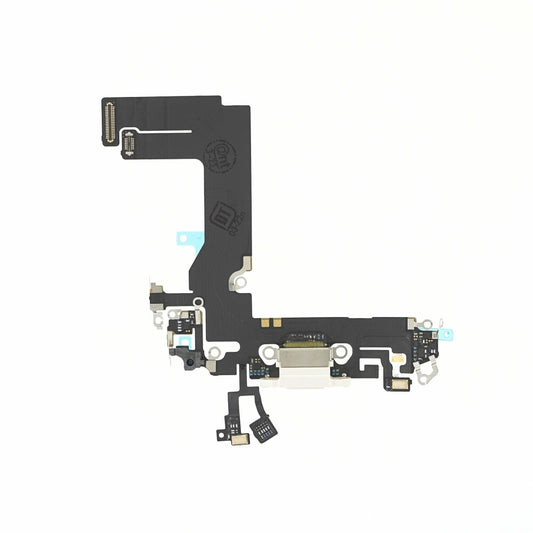 Ladebuchse für iPhone 13 Mini Weiß Lightning Flexkabel